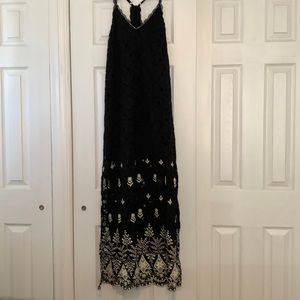 Alice and Olivia Lace Maxi Dress, Size S